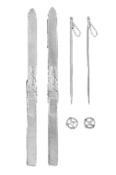 Esquíes ejército alemán