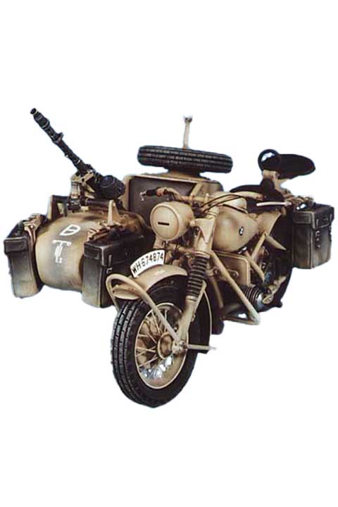 Motocicleta alemana BMW R75