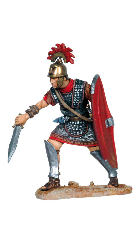 Roman Centurion Caesar's Painted Soldiers Tin 54mm 1/32 