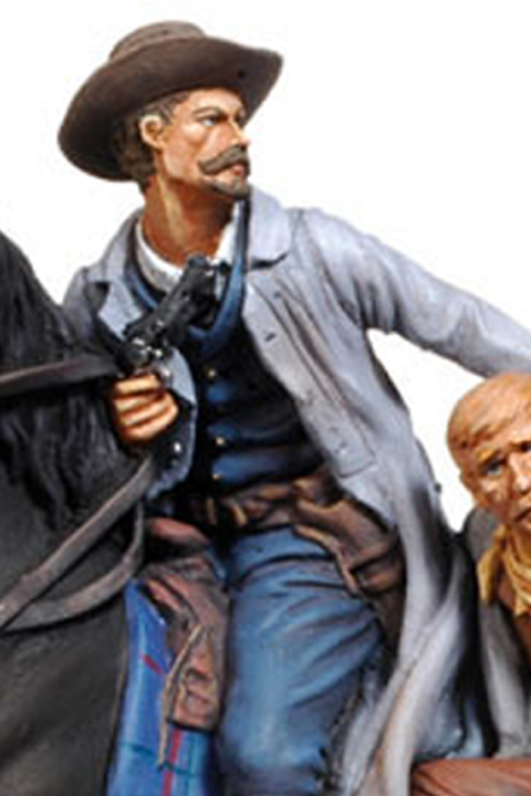 Cole Younger Rescuing Brother Jim