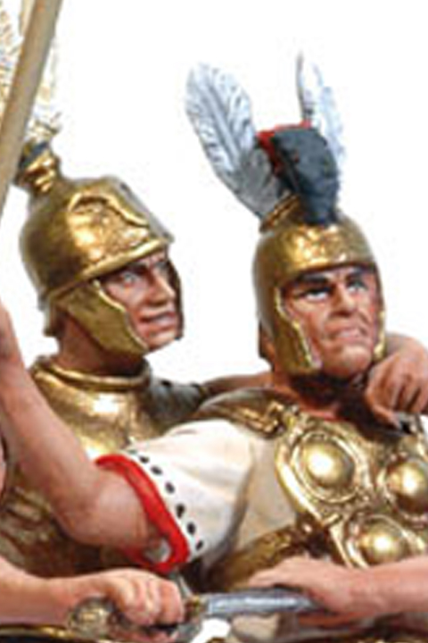 Roman Infantryman and Samnite Heavy Infantryman
