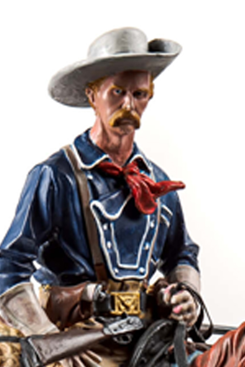 General Custer (Bronce Policromado)