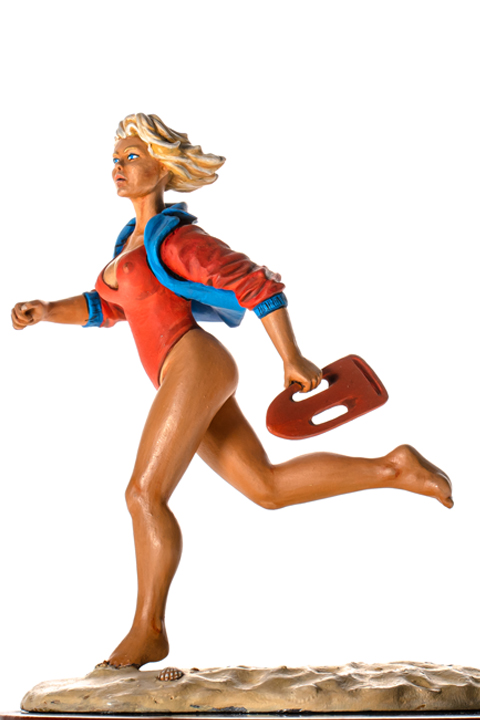 G011 Life Guard Andrea Miniatures 1 22 Scale 80mm Metal Miniature for sale online 