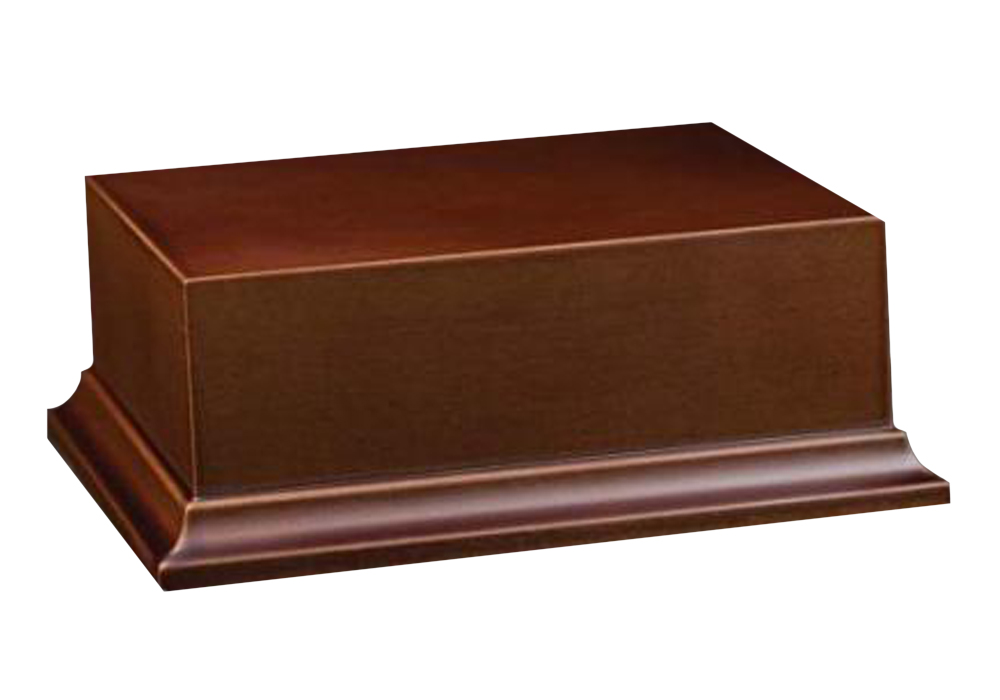 Peana de madera marrón, 120x100x50mm PDM-08, Peanas de Madera, Complementos Andrea