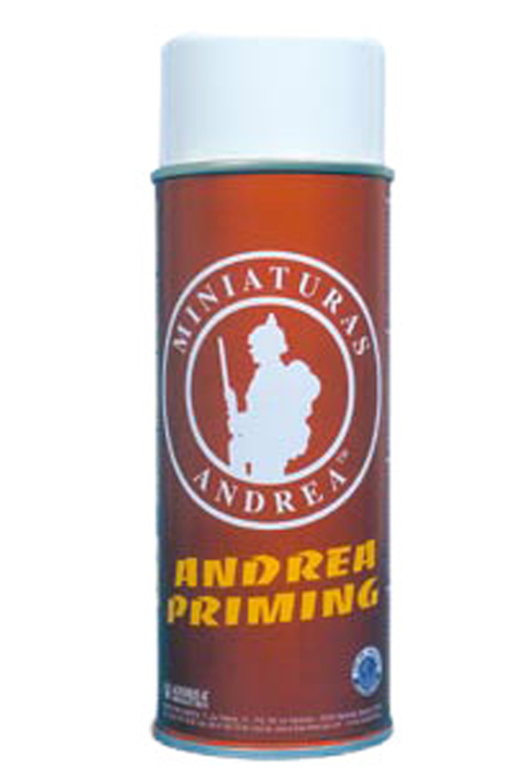 Spray de imprimación Andrea (Blanco, 400 ml)