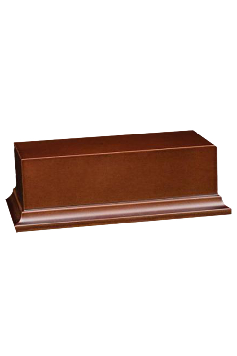 Wooden Base Brown, 140x70x50mm