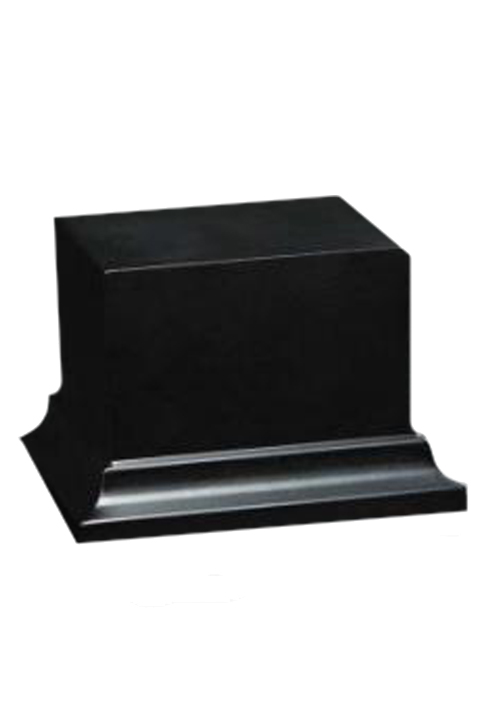 Wooden Base Black, 58x58x50mm