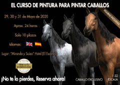El Curso de Pintura para pintar Caballos