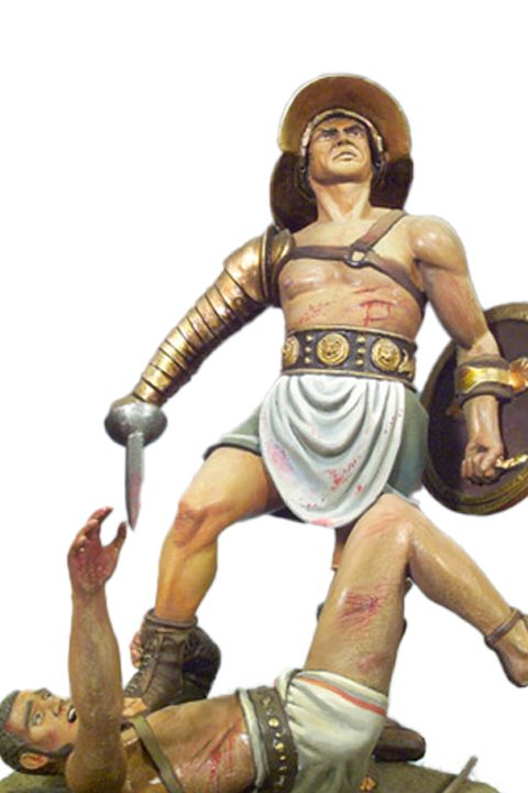Gladiators (thumbs down,  AD 100)