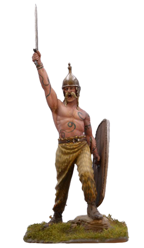 Celtic Warrior, 1st. Century B.C. SG-F120 54 mm 1/32 | Series
