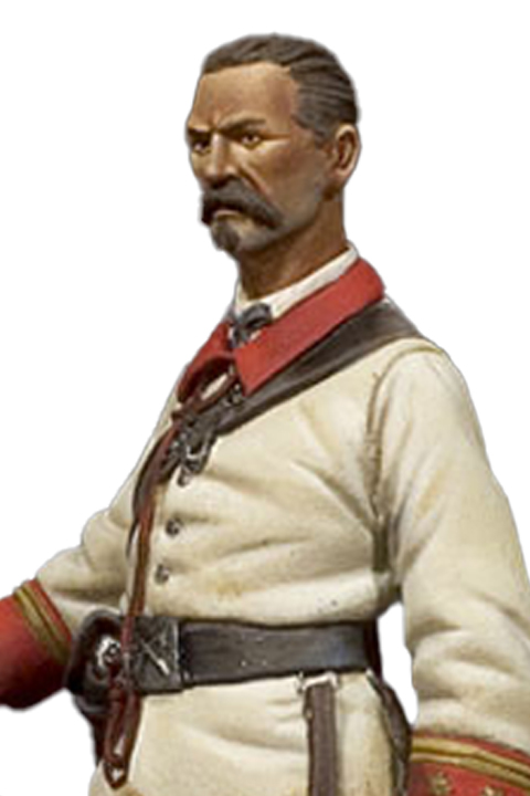 Spanish Cavalry Officer. Cuba, 1898