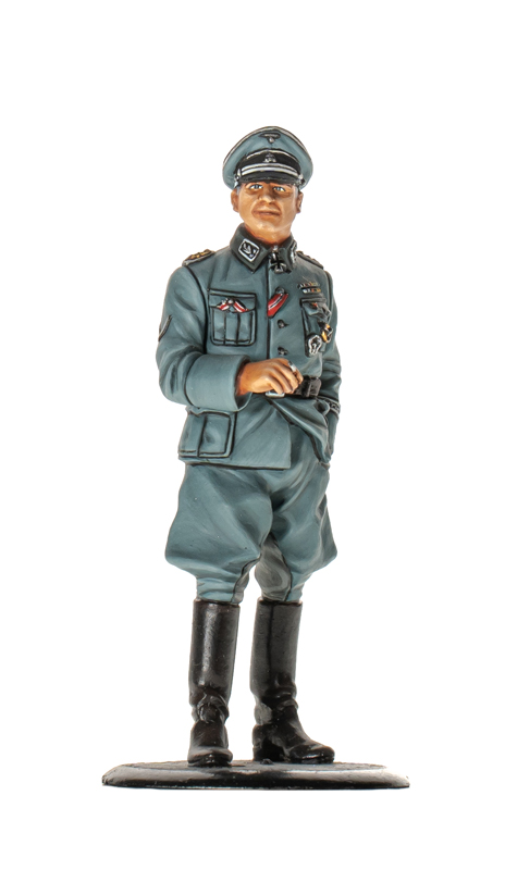 Tin soldier WWII Non-commissioned officer of the Wehrmacht soldiers 54mm 