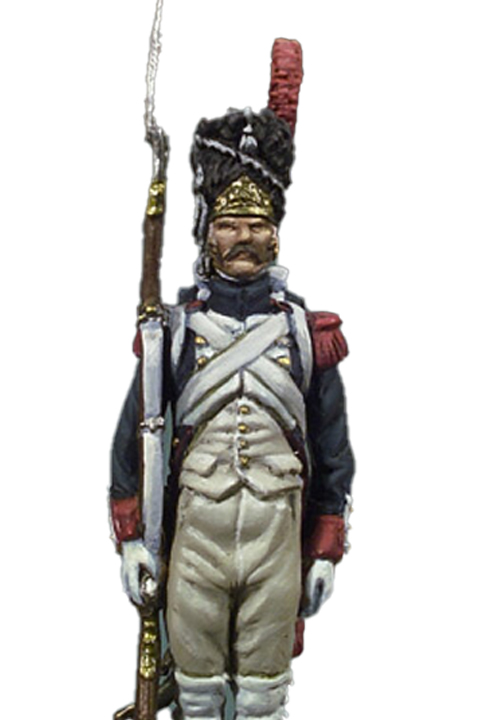 Guard Grenadier, Private, 1810. At Attention. <b>(3 UNITS)</b>