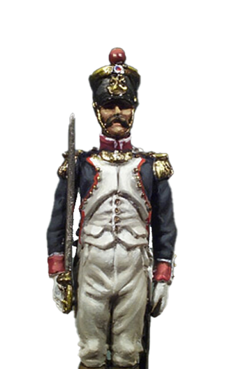 Line Infantry Officier, 1810. At Attention. <b>(1 UNIT)</b>