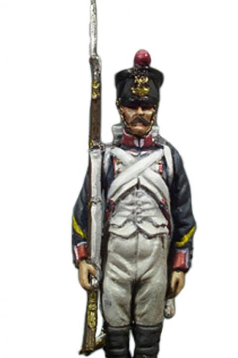 Line Infantry ,NCO, 1810. At Attention. <b>(1 UNIT)</b>