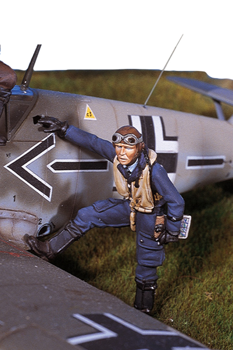 Piloto de caza alemán